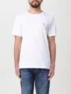 Dondup Short Sleeves T-shirt With Small Logo In White