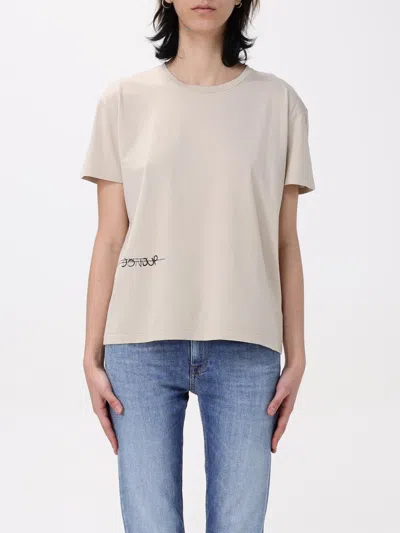 Dondup T-shirt  Woman Color Beige