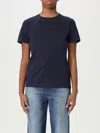 Dondup Embroidered Logo T-shirt In Blue