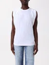 Dondup T-shirt  Woman Color White In White