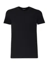 Dondup Basic T-shirt In Black In Black