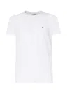 Dondup Short Sleeves T-shirt With Small Logo In White