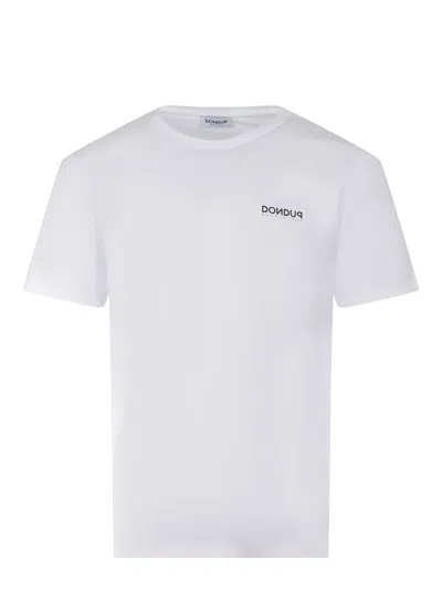 Dondup T Shirt Made Of Cotton In White