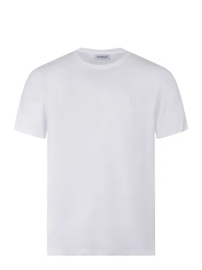 Dondup T Shirt Made Of Cotton In White