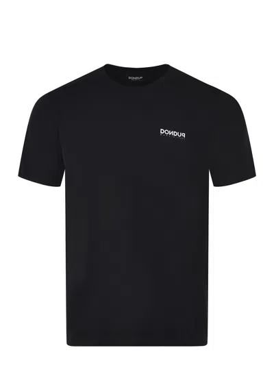 Dondup T Shirt Made Of Cotton. In Black