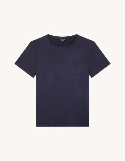 Dondup T-shirt Man  Us198 Jf0195u Zl4 Du 890 Jersey Flame In Blue