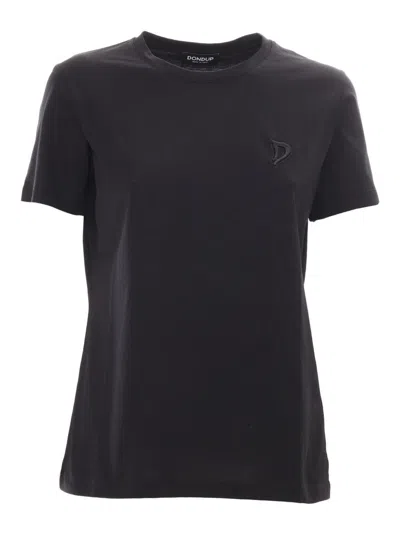 Dondup T-shirt M/c In Black