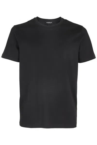 Dondup T Shirt Mm Jersey In Nero
