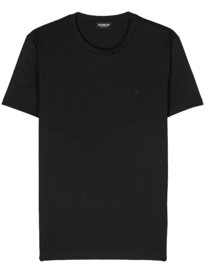 Dondup T-shirt With Logo In Black