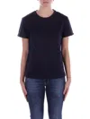 Dondup T-shirts And Polos Black In Blu Blu