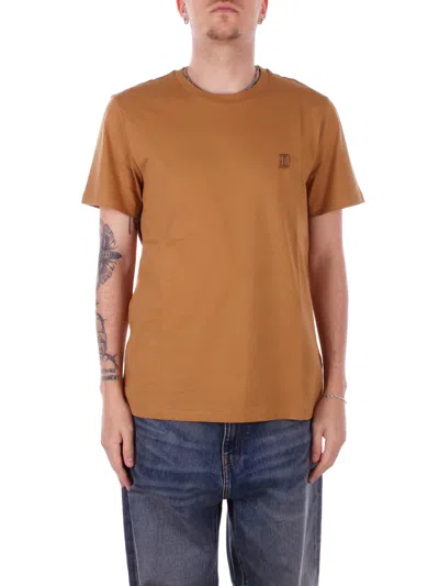Dondup T-shirts And Polos Camel In Cammello Beige