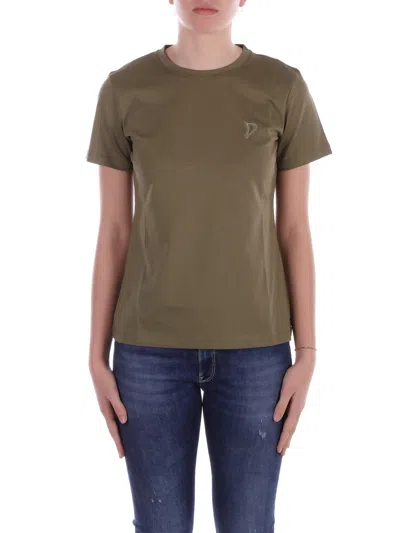 Dondup T-shirts And Polos Green In Verde Verde