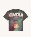 Dondup Crewneck Logo Print Graphic Top In Multi