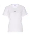 Dondup Crewneck Short Sleeves T-shirt In White