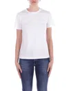 Dondup T-shirt In Bianco Bianco