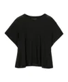 Dondup Lightweight Plain Relaxed Round Short In Black