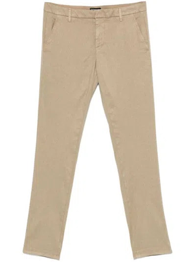 DONDUP TAILORED BEIGE TROUSERS