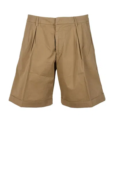 Dondup Tailored Brown Bermuda Shorts