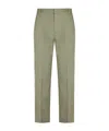 Dondup Tailored Chino Trousers In Green