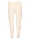 Dondup Tailored Fit Off-white Corduroy Jeans With Button Fly In Pink