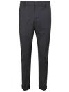 Dondup Tailored Grey Trousers In Grey