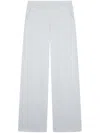 Dondup Tailored Straight Leg Trousers With Detailing In White
