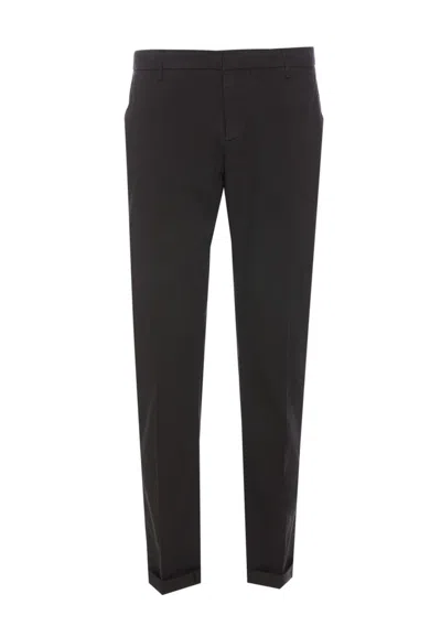 Dondup Tailored Trousers In Black