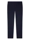 Dondup Pleated Zipper Casual Pants In Blue