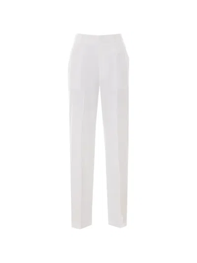 Dondup Tailored Trousers In White