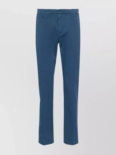 DONDUP TAILORED TROUSERS WITH POCKETS AND LOOPS