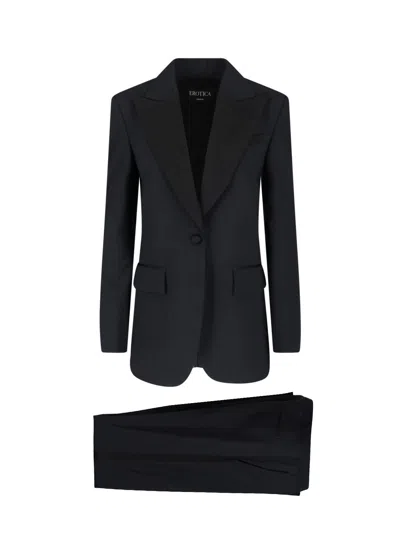 Dondup Tailored Wool-blend Sheath Dress In Black