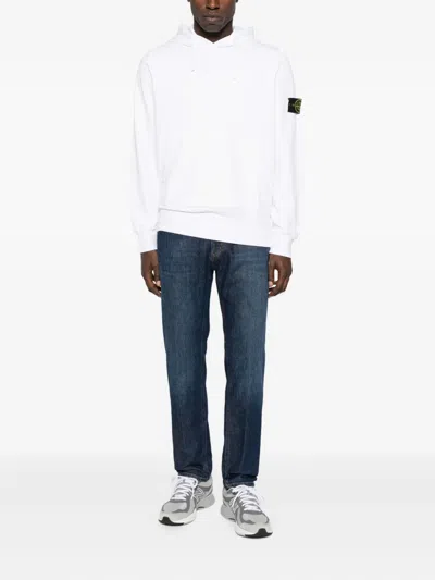 Dondup Straight Cut Five-pocket Denim Trousers In Blue