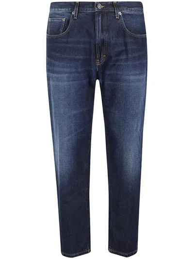 Dondup Tapered Jeans In Blue