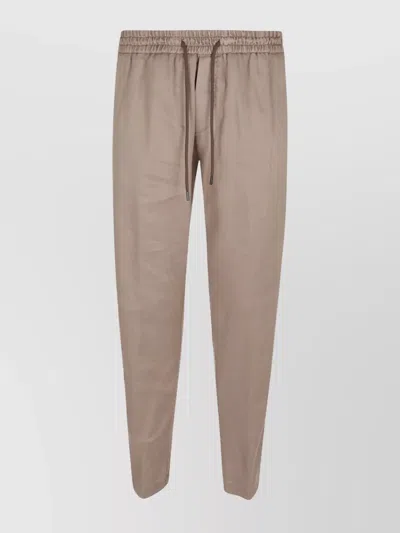 DONDUP TAPERED LEG ANKLE LENGTH TROUSERS