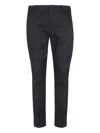 Dondup Tapered Trousers In Black