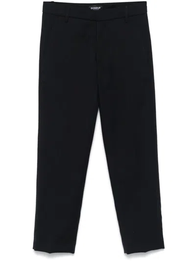 Dondup Tapered Trousers In Blau