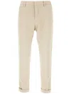 Dondup Gaubert Trousers In Neutrals