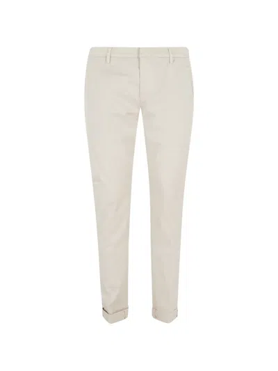 Dondup Tapered Trousers In White