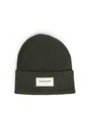 Dondup Technical Wool Hat In Brown