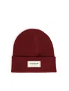 Dondup Logo-patch Beanie Hat In Black
