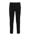 Dondup The Perfect High Waist Trousers In Black