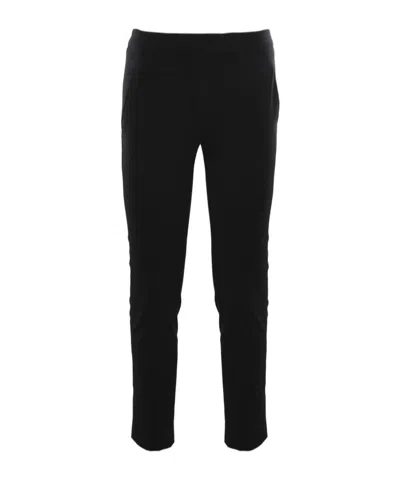Dondup The Perfect High Waist Trousers In Black