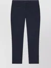 Dondup Timeless Trousers With Pockets And Loops In Blue