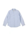 Dondup Toddler Boy Shirt Sky Blue Size 4 Cotton, Elastane In Blue