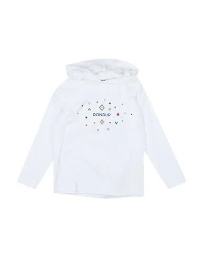 Dondup Babies'  Toddler Boy Sweatshirt Off White Size 4 Cotton, Elastane