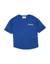 Dondup Toddler Boy T-shirt Bright Blue Size 4 Cotton In Blue
