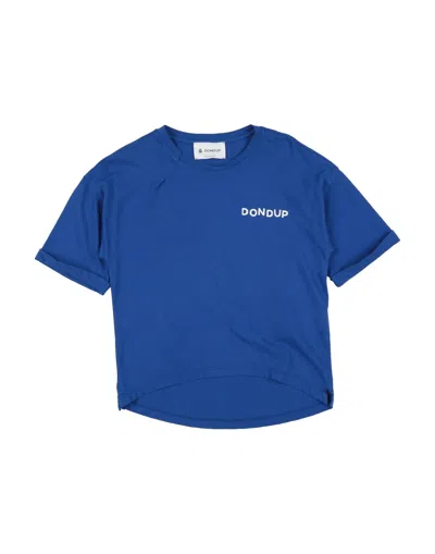 Dondup Babies'  Toddler Boy T-shirt Bright Blue Size 4 Cotton