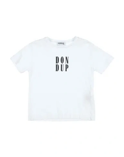 Dondup Babies'  Toddler Boy T-shirt White Size 4 Cotton