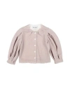 Dondup Toddler Girl Cardigan Pink Size 4 Cotton, Viscose, Polyester, Polyamide In Pink