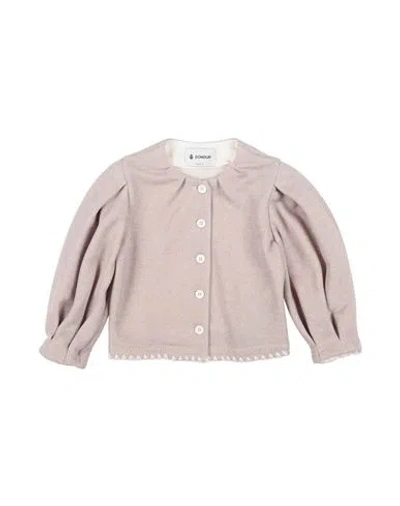 Dondup Babies'  Toddler Girl Cardigan Pink Size 4 Cotton, Viscose, Polyester, Polyamide